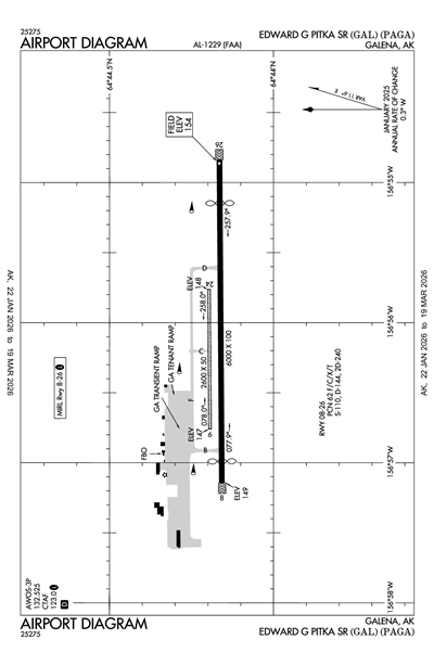 EDWARD G PITKA SR - Airport Diagram