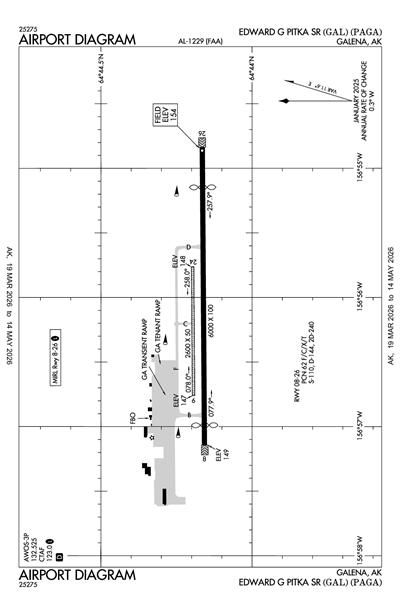 EDWARD G PITKA SR - Airport Diagram