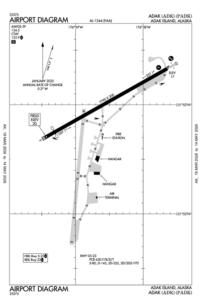 ADAK - Airport Diagram