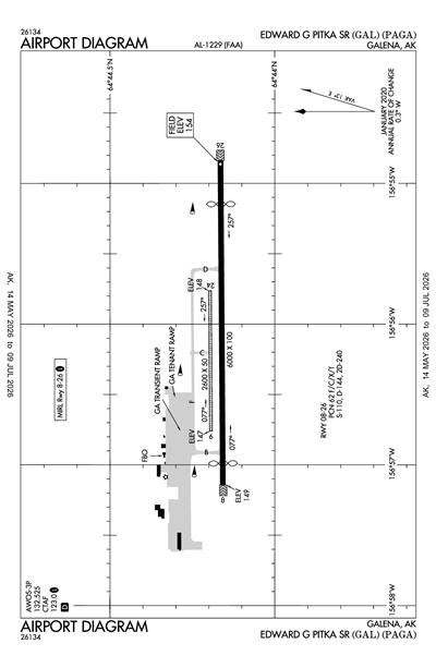 EDWARD G PITKA SR - Airport Diagram