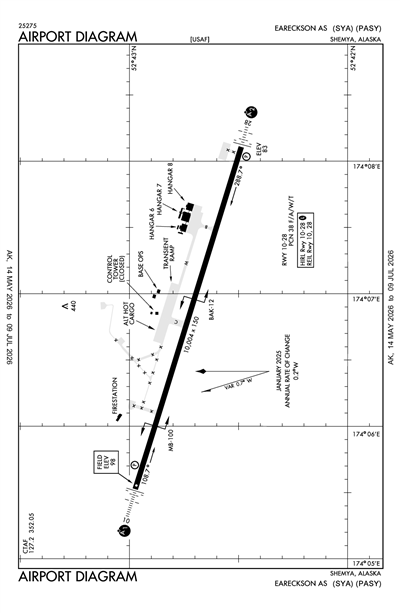 EARECKSON AS - Airport Diagram