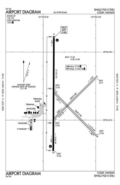 SHALZ FLD - Airport Diagram