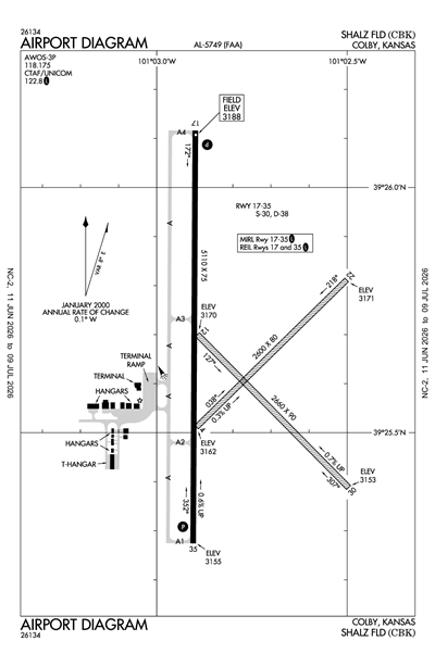 SHALZ FLD - Airport Diagram