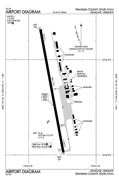 FRANKLIN COUNTY STATE - Airport Diagram