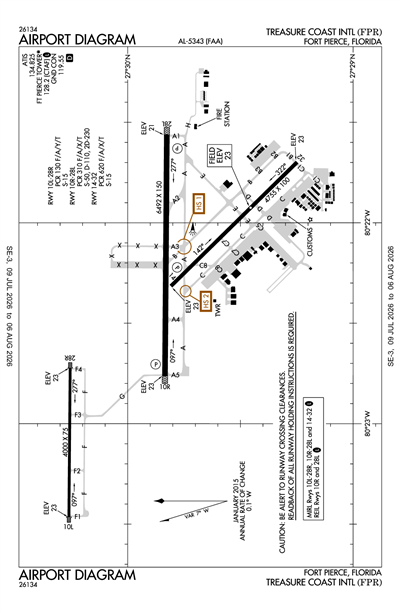 TREASURE COAST INTL - Airport Diagram