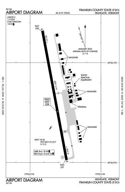 FRANKLIN COUNTY STATE - Airport Diagram