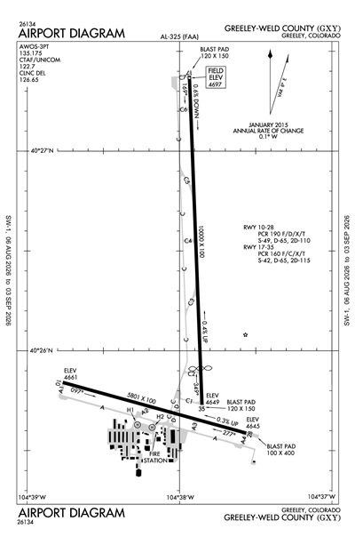 GREELEY-WELD COUNTY - Airport Diagram
