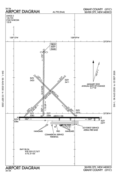 GRANT COUNTY - Airport Diagram