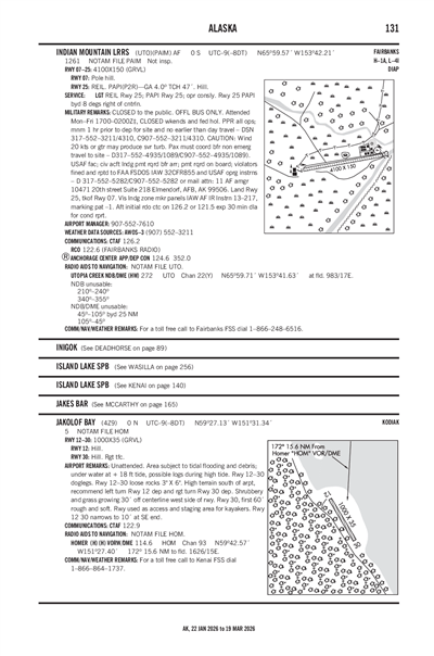 INDIAN MOUNTAIN LRRS - Airport Diagram