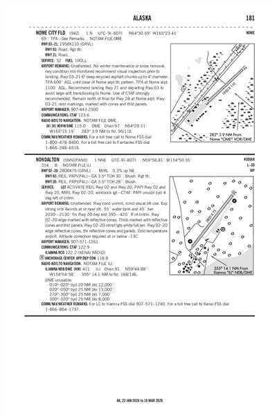NOME CITY FLD - Airport Diagram