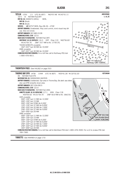 TETLIN - Airport Diagram