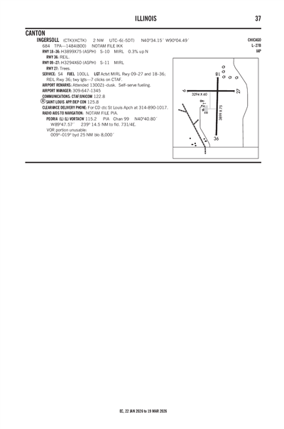 INGERSOLL - Airport Diagram