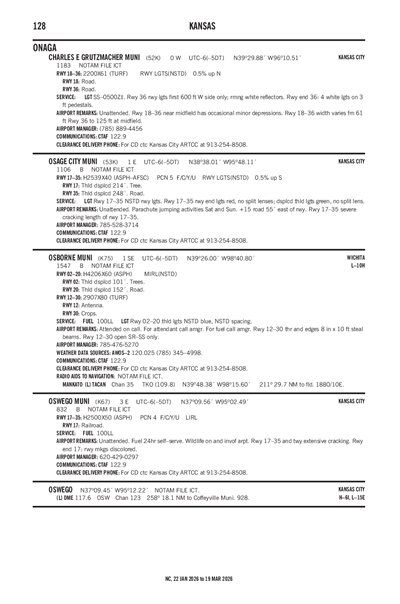 OSWEGO MUNI - Airport Diagram
