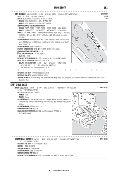 EAST GULL LAKE - Airport Diagram