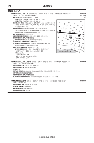 GRAND MARAIS/COOK COUNTY - Airport Diagram