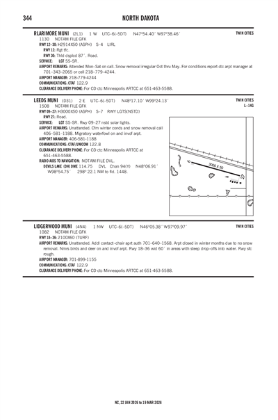 LIDGERWOOD MUNI - Airport Diagram