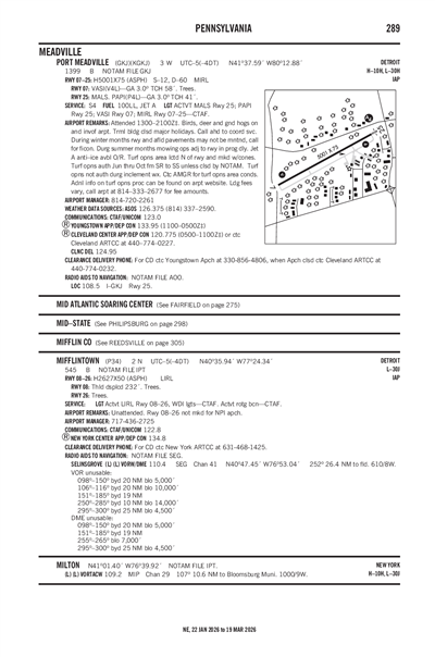 PORT MEADVILLE - Airport Diagram