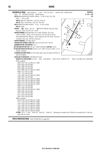 WATERVILLE RGNL - Airport Diagram