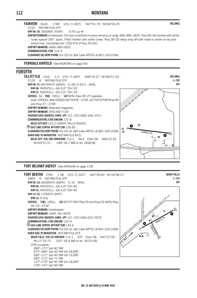 FORT BENTON - Airport Diagram
