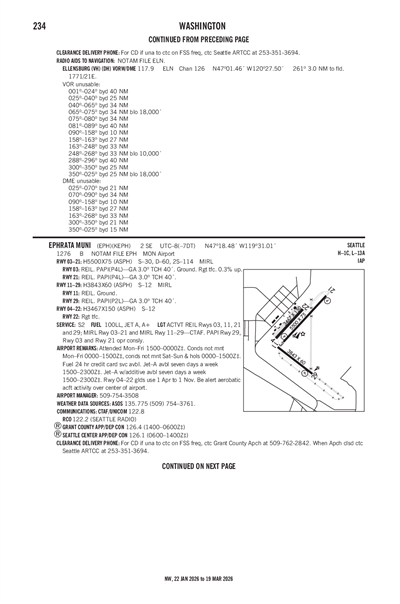 EPHRATA MUNI - Airport Diagram