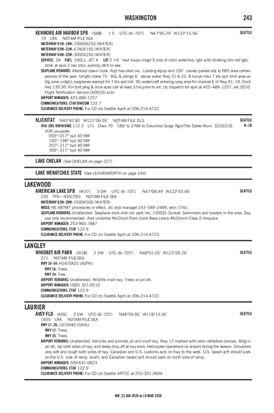KENMORE AIR HARBOR - Airport Diagram