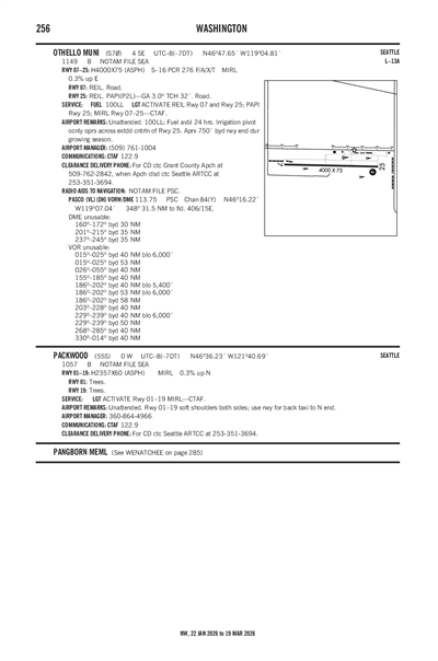 OTHELLO MUNI - Airport Diagram