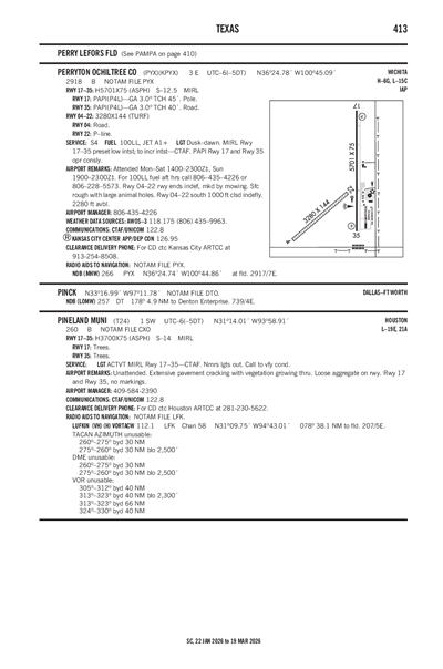 PINELAND MUNI - Airport Diagram