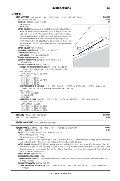 HENDERSONVILLE - Airport Diagram