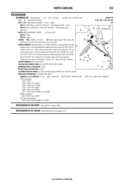 RICHMOND COUNTY - Airport Diagram
