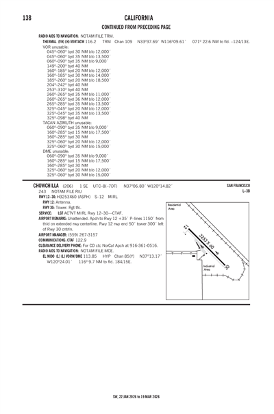CHOWCHILLA - Airport Diagram