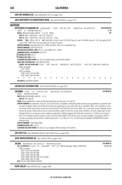 JACUMBA - Airport Diagram