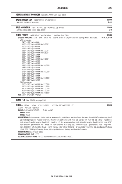 BLANCA - Airport Diagram