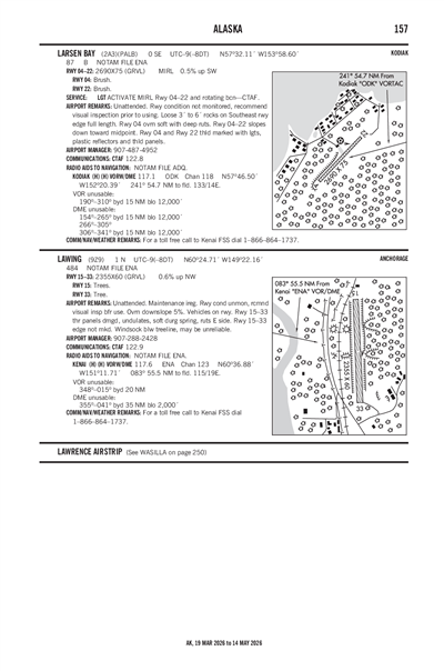 LARSEN BAY - Airport Diagram
