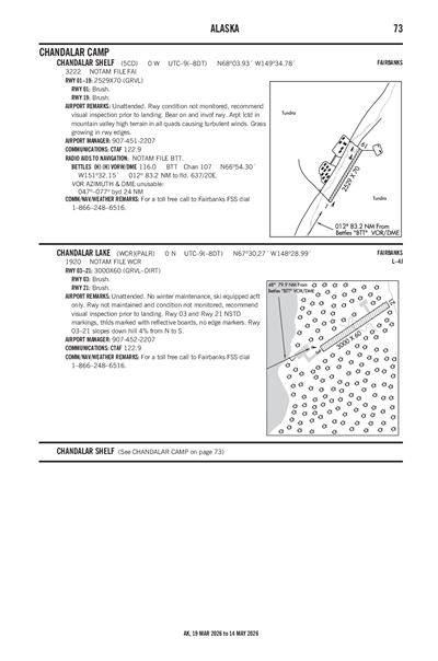 CHANDALAR SHELF - Airport Diagram