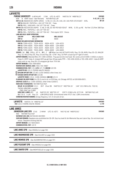 JIMMERSON LAKE - Airport Diagram