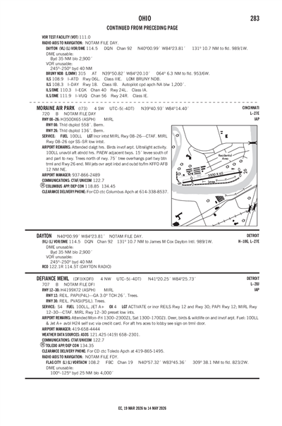 MORAINE AIR PARK - Airport Diagram