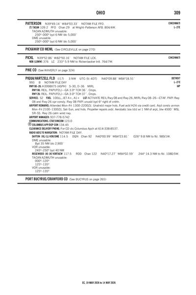 PIQUA/HARTZELL FLD - Airport Diagram
