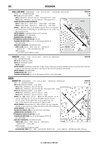BURNETT COUNTY - Airport Diagram
