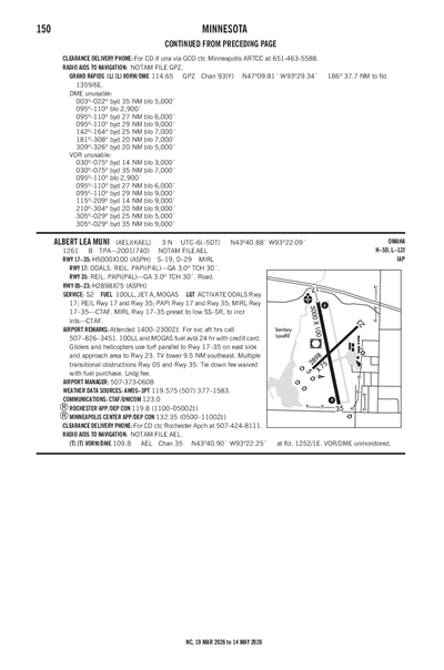 ALBERT LEA MUNI - Airport Diagram