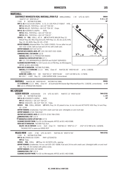 SOUTHWEST MINNESOTA RGNL MARSHALL/RYAN FLD - Airport Diagram