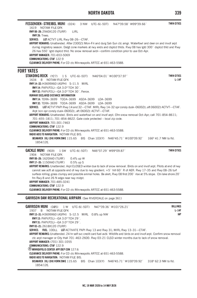 STANDING ROCK - Airport Diagram