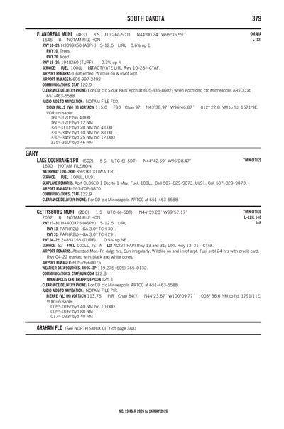FLANDREAU MUNI - Airport Diagram