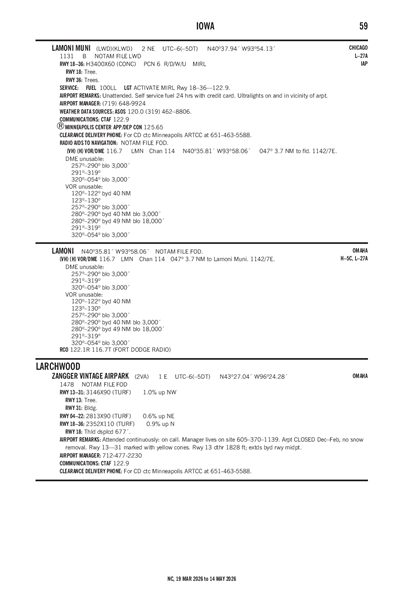 LAMONI MUNI - Airport Diagram