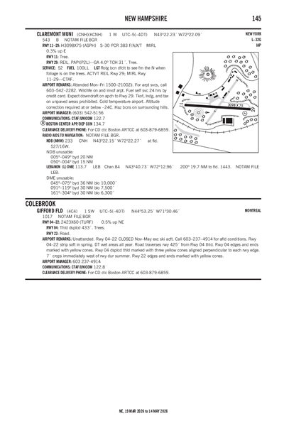 CLAREMONT MUNI - Airport Diagram