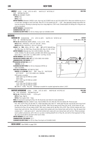 GENESEE COUNTY - Airport Diagram