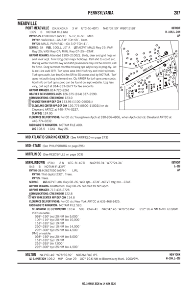 PORT MEADVILLE - Airport Diagram