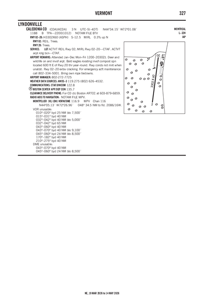 CALEDONIA COUNTY - Airport Diagram