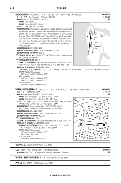 TANGIER ISLAND - Airport Diagram