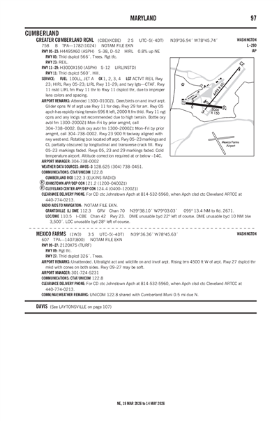 GREATER CUMBERLAND RGNL - Airport Diagram