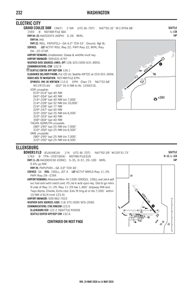 GRAND COULEE DAM - Airport Diagram